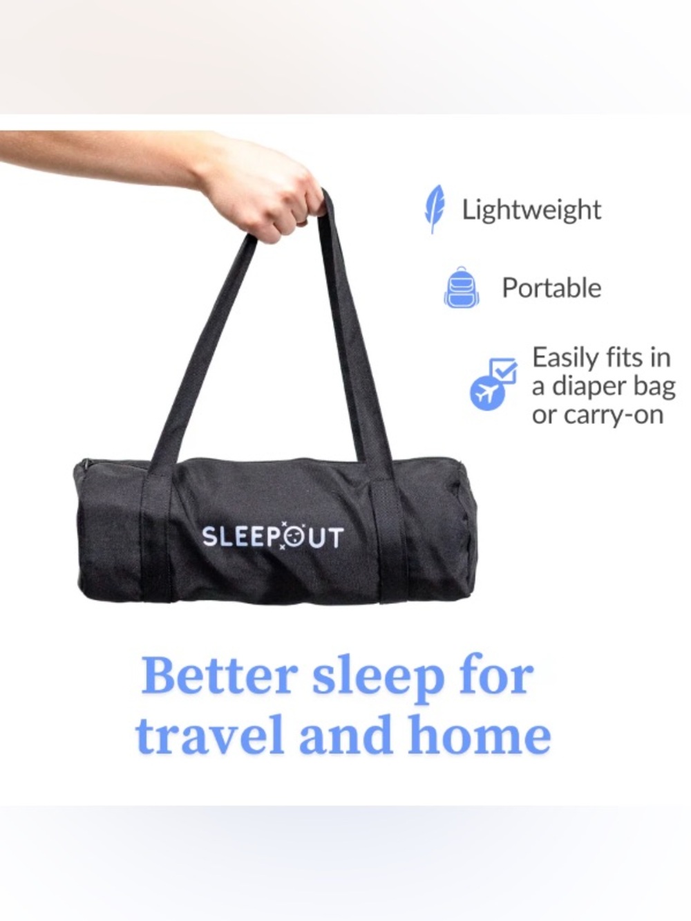 Sleepout Portable Blackout Curtain for Travel